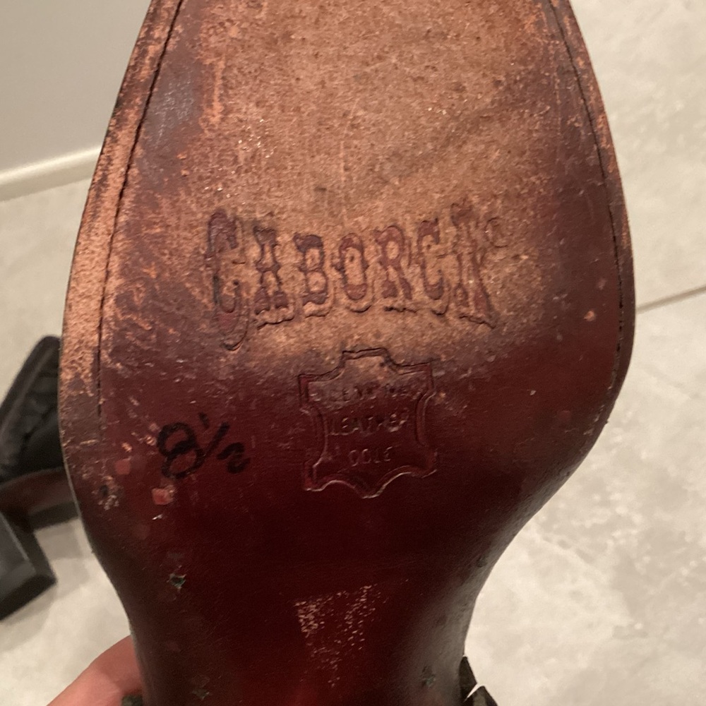 Caborca Leather Clogs - Picture 3 of 8